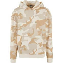 Bluza z kapturem Urban Classics Easy Camo. Brązowe bluzy z kapturem męskie Urban Classics, m, bez wzorów, z kapturem. Za 206.00 zł.