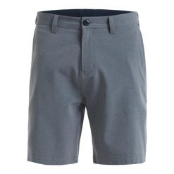 Spodenki kąpielowe typu amphibian dla Mężczyzn UNION HEATHER AMPH 19" Czarny. Czarne kąpielówki męskie Quiksilver, bez wzorów, z elastanu, sportowe. Za 249.99 zł.
