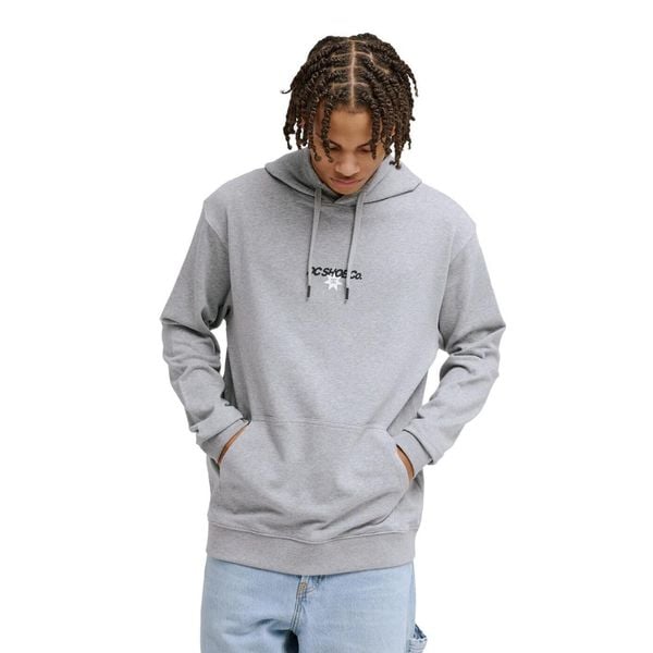Bluza z kapturem dla Mężczyzn VANTURA Szary. Szare bluzy z kapturem męskie DC Shoes, m, bez wzorów, z bawełny, z kapturem. Za 259.99 zł.