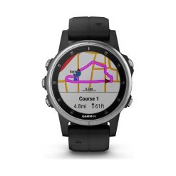 Garmin Zegarek Fenix 5s Plus Silver, Black Band. Zegarki smartwatch marki Garmin. Za 2,999.00 zł.