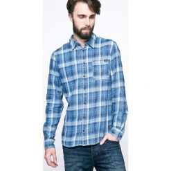 Blend - Koszula. Niebieskie koszule męskie Blend, m, bez wzorów, z bawełny, bez kołnierzyka, bez ramiączek. W wyprzedaży za 49.90 zł.