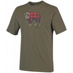 Columbia Csc Check The Buffalo Ii Short Sleeve Peatmoss M. Szare t-shirty sportowe męskie marki Columbia, z nadrukiem, z bawełny, sportowe, z krótkim rękawem. W wyprzedaży za 75.00 zł.