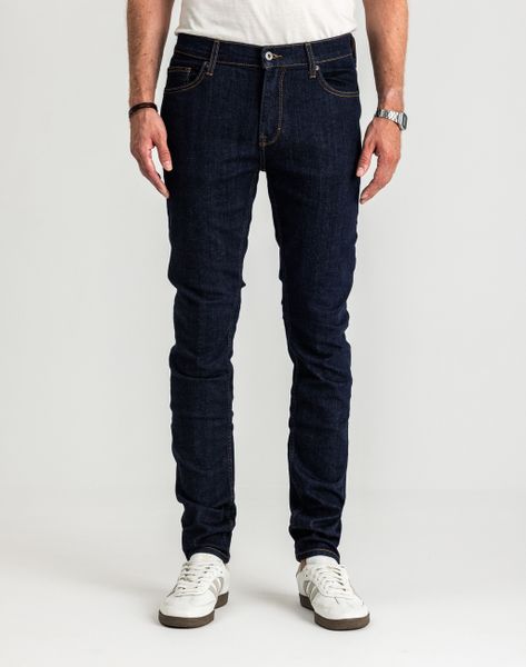 Męskie Spodnie Jeansowe MUSTANG Frisco Skinny Denim Blue 1016417 5000 940. Niebieskie jeansy męskie Mustang, bez wzorów, z denimu. Za 199.99 zł.