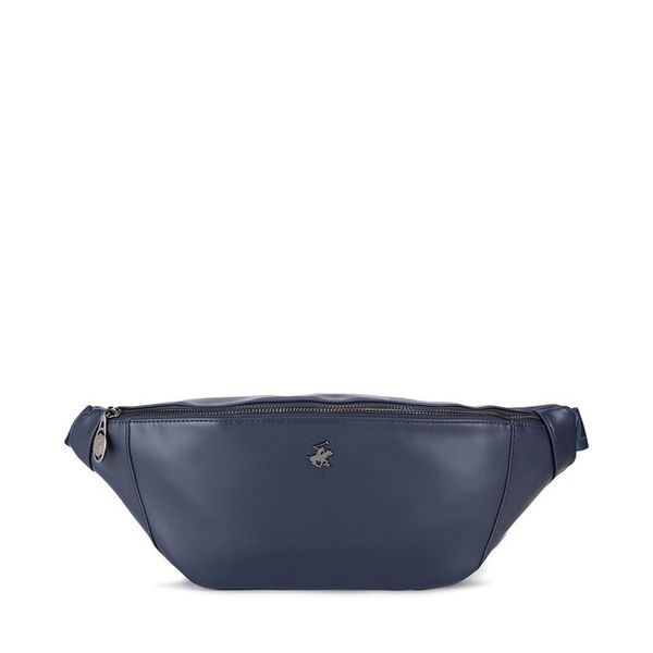 Nerka Beverly Hills Polo Club. Niebieskie saszetki męskie Beverly Hills Polo Club, bez wzorów, małe. Za 149.99 zł.