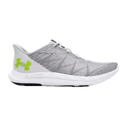 Buty do biegania męskie Under Armour Charged Speed Swift. Białe buty do biegania męskie Under Armour, bez wzorów, z materiału, bez zapięcia, do biegania. Za 257.99 zł.