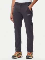 Jack Wolfskin Spodnie outdoor Pico Trail A63905 Szary Regular Fit. Szare długie spodnie sportowe męskie Jack Wolfskin, bez wzorów, z syntetyku, outdoorowe. Za 459.99 zł.