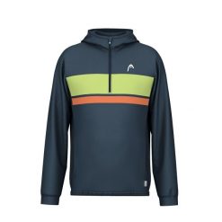 Bluza Head Topspin. Niebieskie bluzy nierozpinane męskie Head, m, bez wzorów, z poliesteru, młodzieżowe, bez ramiączek, bez kaptura. W wyprzedaży za 342.00 zł.