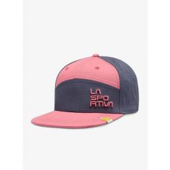 Czapka z daszkiem La Sportiva Traverse Trucker. Czerwone czapki męskie La Sportiva, bez wzorów, sportowe. Za 150.99 zł.