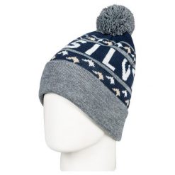 Quiksilver Czapka Męska Summit Beanie Hdwr btk0 Dress Blues. Szare czapki męskie Quiksilver, bez wzorów, z polaru, sportowe. W wyprzedaży za 90.00 zł.