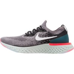 Nike Performance EPIC REACT FLYKNIT Obuwie do biegania treningowe gunsmoke/white/black/geode teal/hot punch. Buty treningowe męskie marki Nike Performance. Za 629.00 zł.