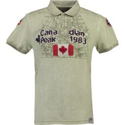 Koszulka polo "Kundai" w kolorze beżowym. Koszulki polo męskie marki Canadian Peak. W wyprzedaży za 107.95 zł.