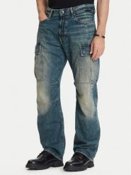 G-Star Raw Jeansy Contor 3D D27049-E358 Niebieski Regular Fit. Niebieskie jeansy męskie G-Star Raw, bez wzorów, z bawełny, retro. Za 739.99 zł.