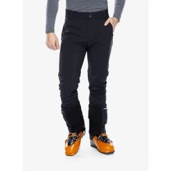 Spodnie softshell męskie Vaude Larice Pants IV. Czarne spodnie narciarskie i snowboardowe męskie Vaude, bez wzorów, z softshellu, narciarskie. W wyprzedaży za 746.65 zł.