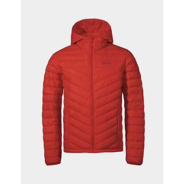 Kurtka puchowa męska Halti Huippu. Czerwone kurtki męskie Halti, m, bez wzorów, z puchu, sportowe, bez ramiączek, bez kaptura. Za 1,194.99 zł.
