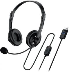 GENIUS sluchátka HS-230U/ USB/ černá. Słuchawki bluetooth Genius. Za 60.68 zł.