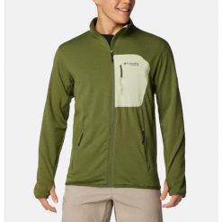 Columbia Bluza Triple Canyon Grid Fleece Fz 2072065352. Zielone bluzy nierozpinane męskie Columbia, xl, bez wzorów, sportowe, bez ramiączek, bez kaptura. Za 368.99 zł.