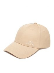 Kappa Czapka z daszkiem KAP-U3-001-SS25 Beżowy. Brązowe czapki męskie Kappa, bez wzorów, z bawełny. Za 49.99 zł.