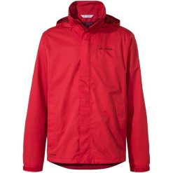 Kurtka przeciwdeszczowa męska Vaude Escape Light Jacket. Czerwone kurtki softshell męskie Vaude, m, bez wzorów, z softshellu, bez kaptura, trekkingowe. Za 329.99 zł.