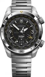 Zegarek męski Victorinox 242004 srebrny. Szare zegarki męskie VICTORINOX, srebrne. Za 6,950.00 zł.