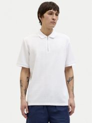 Jack & Jones Polo Austin 12279177 Granatowy Regular Fit. Niebieskie koszulki polo męskie Jack & Jones, m, bez wzorów, z bawełny, bez kołnierzyka, bez ramiączek. Za 119.99 zł.