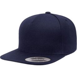 Czapka Flexfit Premium 5-Panel. Niebieskie czapki męskie FLEXFIT, bez wzorów. Za 141.50 zł.