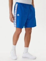 Kappa Szorty sportowe Banda Oviedo 351S77W Niebieski Comfort Fit. Niebieskie szorty sportowe męskie Kappa, bez wzorów, z bawełny, sportowe. Za 129.99 zł.