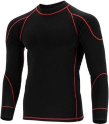 KOSZULKA Z DŁUGIM RĘKAWEM TENCEL CZARNA, "2XL/3XL, CE, LAHTI. Czarne koszulki męskie z długim rękawem Lahti Pro, m, bez wzorów, bez kołnierzyka, bez ramiączek. Za 81.34 zł.