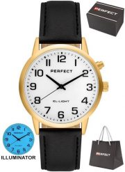 Zegarek Perfect EL001W-04 męski klasyczny podświetlany . Zegarki męskie Perfect. Za 149.00 zł.