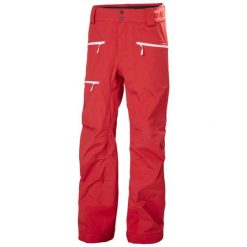 Spodnie narciarskie Helly Hansen Acer 3L Shell. Czerwone spodnie narciarskie i snowboardowe męskie Helly Hansen, bez wzorów, narciarskie. Za 1,703.00 zł.