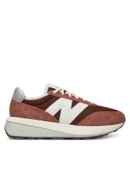 New Balance Sneakersy U370AI Brązowy. Brązowe buty sportowe na co dzień męskie New Balance, m, bez wzorów, ze skóry, bez ramiączek, bez kaptura. Za 299.99 zł.