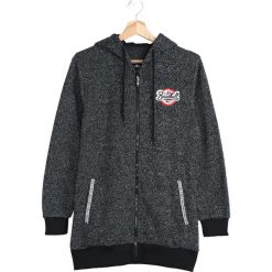 Czarna Bluza Interlude. Bluzy rozpinane męskie marki Born2be. Za 34.99 zł.