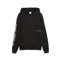Męska bluza z kapturem Graphics Training PUMA. Czarne bluzy nierozpinane męskie Puma, l, bez wzorów, z kapturem. Za 249.00 zł.