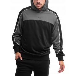 Bluza Męska Z Kapturem Fila Luźna Sportowa Dresowa Treningowa Hoodie r. M. Zielone bluzy z kapturem męskie Fila, l, bez wzorów, z dresówki, z kapturem. Za 218.00 zł.