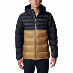 Kurtka Puchowa Columbia Buck Butte Insulated Hooded Jacket Męska. Czarne kurtki męskie Columbia, m, bez wzorów, z puchu, casualowe, bez ramiączek, bez kaptura. Za 616.99 zł.