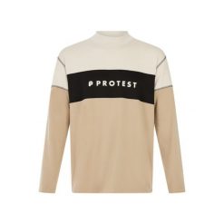 Bluza Protest Lownton. Brązowe bluzy nierozpinane męskie Protest, bez wzorów, sportowe, bez ramiączek, bez kaptura. Za 241.00 zł.