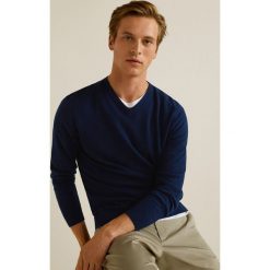 Mango Man - Sweter Tenv. Szare swetry męskie Mango Man, z bawełny. Za 129.90 zł.