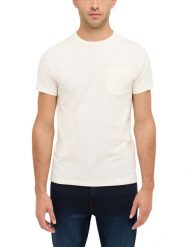 Męski T-Shirt Mustang Style Amado Whisper White 1016276 2013. Białe t-shirty męskie Mustang, m, bez wzorów, bez kołnierzyka, bez ramiączek. Za 69.99 zł.