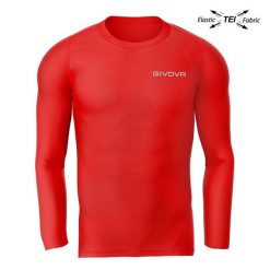 Koszulka sportowa GIVOVA CORPUS 3. Czerwone t-shirty sportowe męskie Givova, xl, bez wzorów, sportowe, bez ramiączek. Za 113.30 zł.