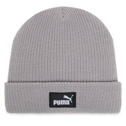 Czapka Puma. Szare czapki męskie Puma, na zimę, bez wzorów. Za 69.99 zł.