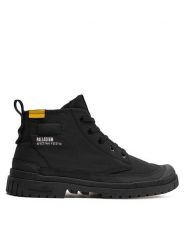 Palladium Trapery Sp20 Hi Tech 79114-008-M Czarny. Czarne buty zimowe męskie Palladium, bez wzorów, z materiału, bez obcasa, bez zapięcia. Za 379.99 zł.