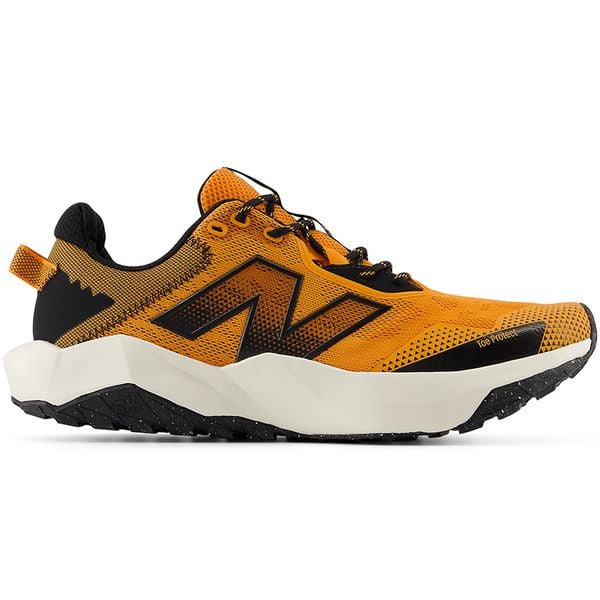 Buty męskie New Balance DynaSoft Nitrel v6 MTNTRCC6 – pomarańczowe. Brązowe buty do biegania męskie New Balance, bez wzorów, z materiału, bez zapięcia, do biegania. Za 499.99 zł.