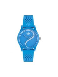 Adidas Zegarek AO Style Game Two AOSY25520 Niebieski. Niebieskie, analogowe zegarki męskie ADIDAS. Za 349.99 zł.