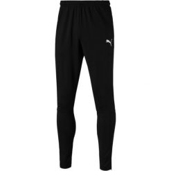 Spodnie Puma Liga Pants Pro, Mężczyźni. Czarne spodnie dresowe męskie Puma, bez wzorów, z dresówki. Za 89.00 zł.