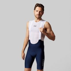 Kurtka kolarska Thermo Fleece wiatroszczelna i wodoodporna. Niebieskie kurtki męskie ACELERA, bez wzorów, z jersey, sportowe. W wyprzedaży za 253.76 zł.