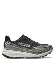 Hoka Buty do biegania Stinson 7 1141530 Czarny. Czarne buty do biegania męskie HOKA, bez wzorów, z materiału, bez zapięcia, do biegania. Za 679.99 zł.