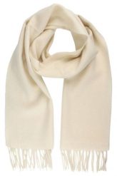 Wełniany Szalik Męski z Kaszmirek - V. Fraas - Brudny Krem. Szaliki męskie V. Fraas, na zimę, bez wzorów, z kaszmiru, eleganckie. Za 147.00 zł.