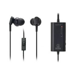 Audio-technica ATH-ANC33IS Słuchawki. Czarne słuchawki douszne Audio-Technica. Za 297.00 zł.