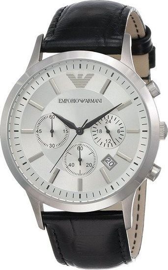 Zegarek Emporio Armani Zegarek Męski Armani AR2432 (42 mm). Zegarki męskie Emporio Armani. Za 470.23 zł.