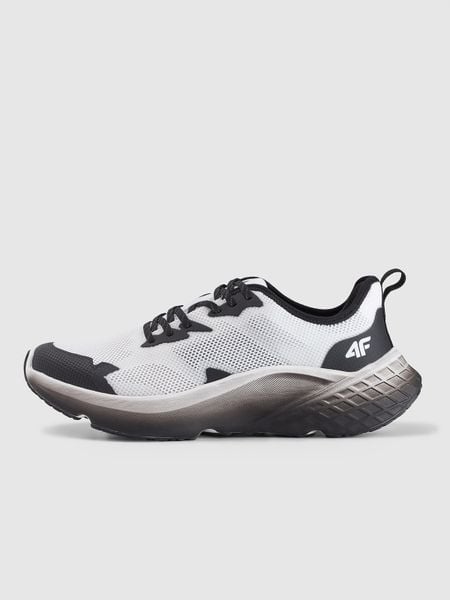 4F Buty do biegania Freemove Mesh męskie - białe 40. Białe buty do biegania męskie 4f, bez wzorów, z meshu, bez zapięcia, do biegania. Za 329.99 zł.