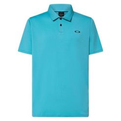 Polo Oakley Icon TN Protect RC. Niebieskie koszulki polo męskie Oakley, m, bez wzorów, sportowe, bez kołnierzyka, bez ramiączek. Za 220.00 zł.